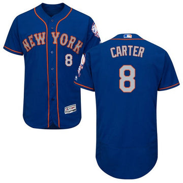 Gary Carter New York Mets blue Alternate jersey