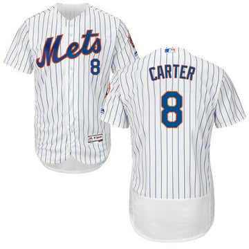 Gary Carter New York Mets white jersey