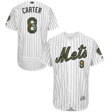Gary Carter New York Mets white jersey