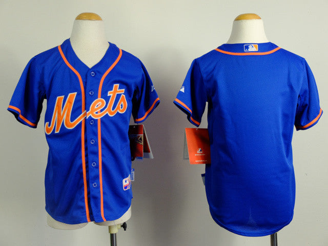 Custom New York Mets blue jersey