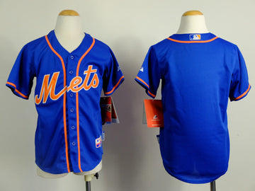 Custom New York Mets blue jersey