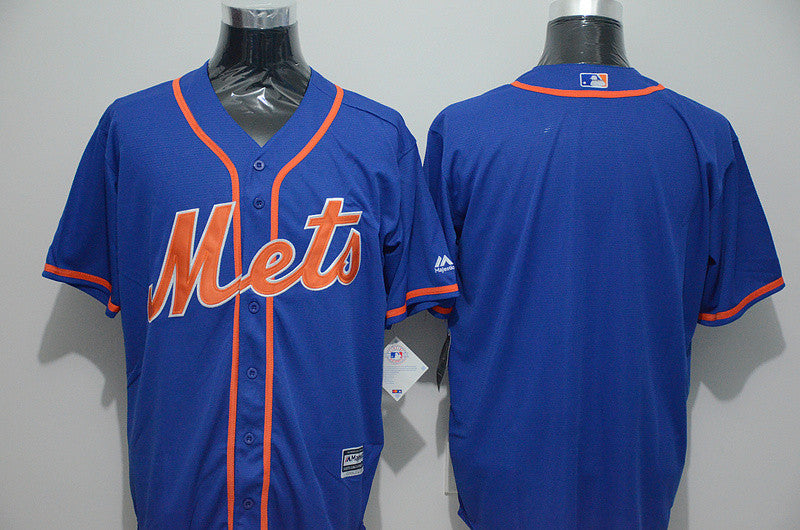 Custom New York Mets blue jersey