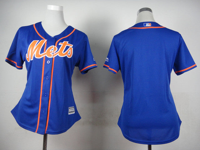 Custom New York Mets blue jersey