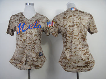Custom New York Mets camo Camo jersey
