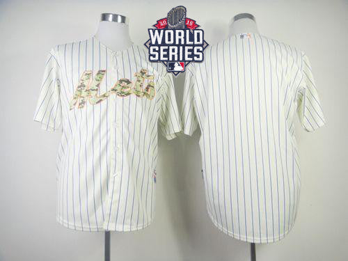 Custom New York Mets cream jersey