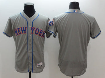 Custom New York Mets grey jersey