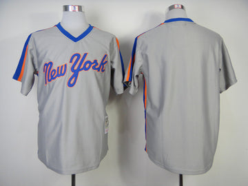 Custom New York Mets grey jersey