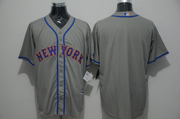 Custom New York Mets grey jersey