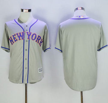 Custom New York Mets grey jersey