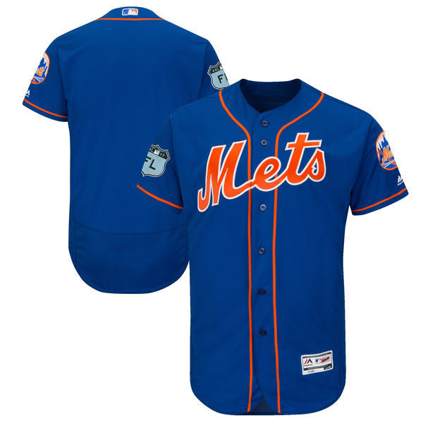 Custom New York Mets royal jersey