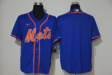 Custom New York Mets royal jersey