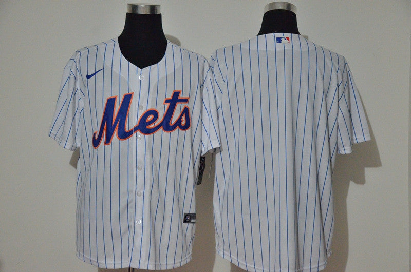 Custom New York Mets white jersey