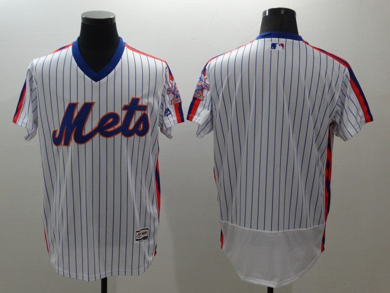 Custom New York Mets white jersey