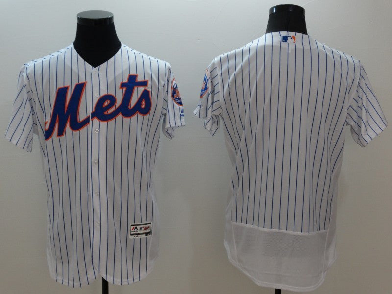 Custom New York Mets white jersey