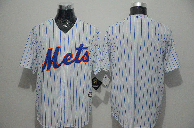 Custom New York Mets white jersey