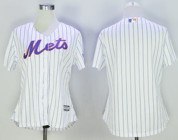 Custom New York Mets white jersey