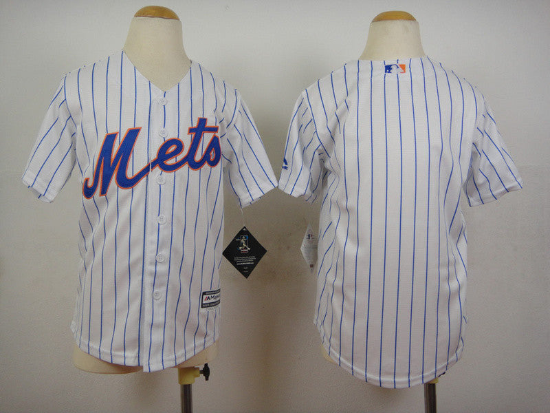 Custom New York Mets white jersey