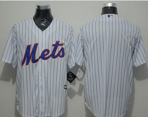 Blank White New York Mets blue jersey