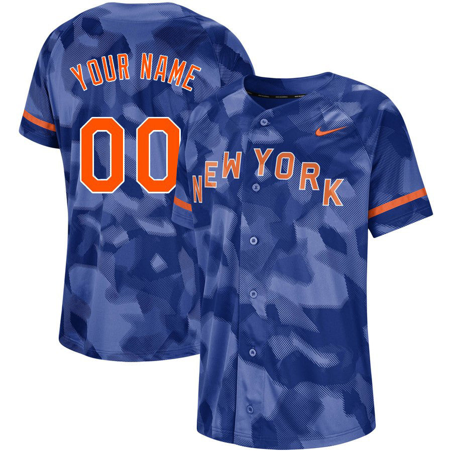 New York Mets royal Fashion jersey