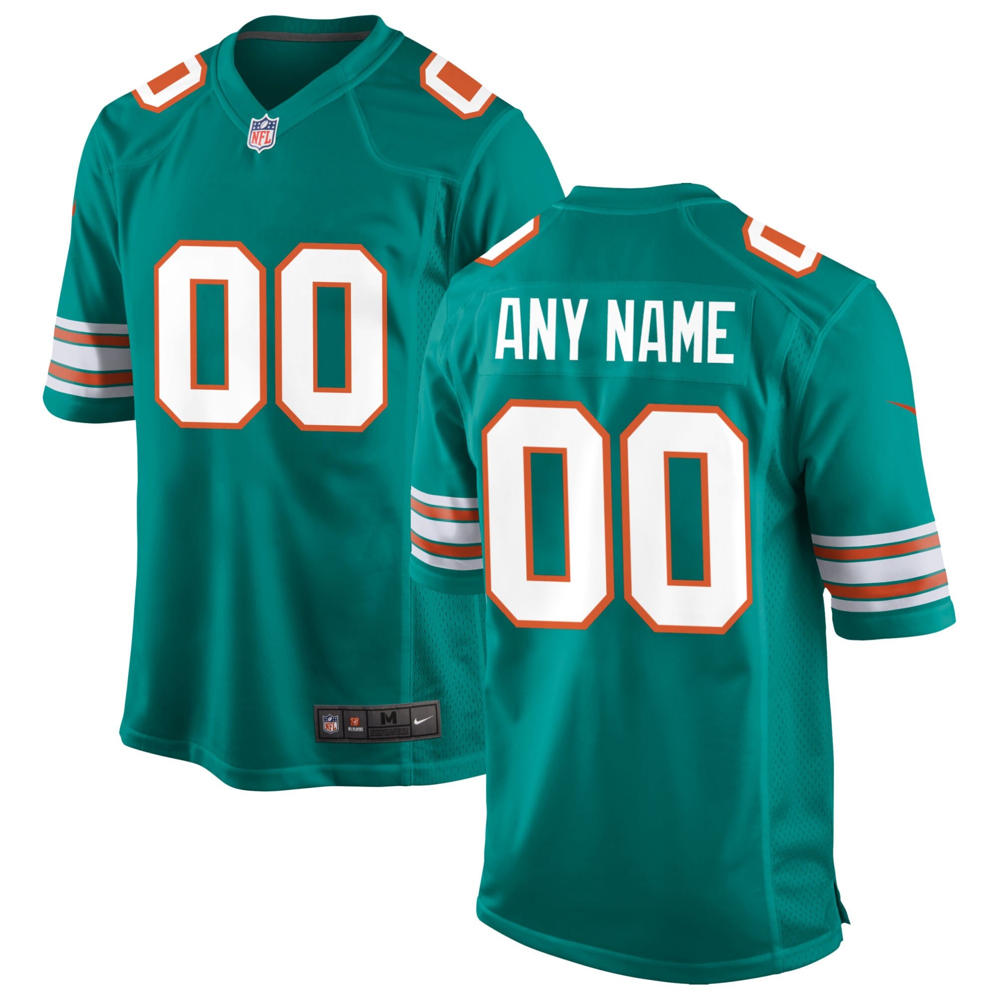 Miami Dolphins aqua Alternate jersey