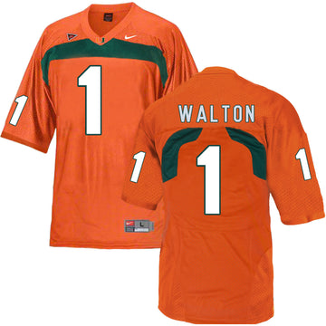Mark Walton Miami Hurricanes orange jersey