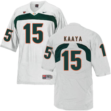 Brad Kaaya Miami Hurricanes white jersey