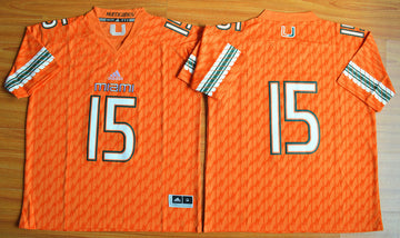 Miami Hurricanes orange jersey