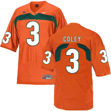 Stacy Coley Miami Hurricanes orange jersey