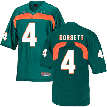 Phillip Dorsett Miami Hurricanes green jersey