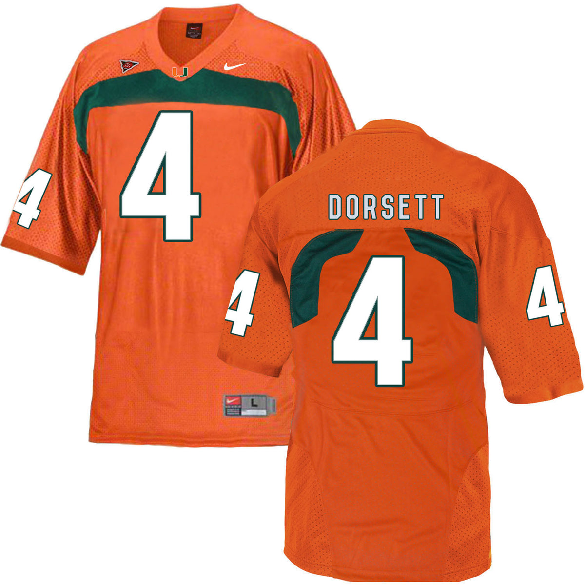 Phillip Dorsett Miami Hurricanes orange jersey