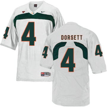 Phillip Dorsett Miami Hurricanes white jersey