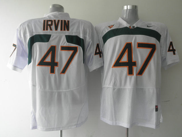 Micheal Irvin Miami Hurricanes jersey