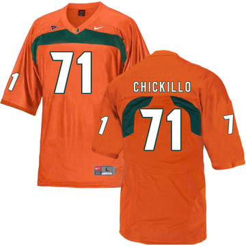 Anthony Chickillo Miami Hurricanes orange jersey
