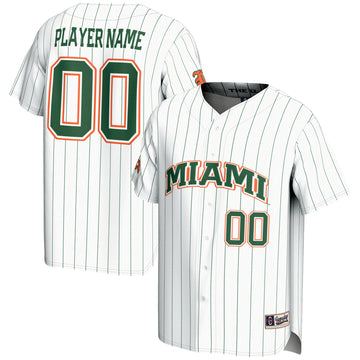 Miami Hurricanes white jersey