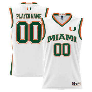 Miami Hurricanes white jersey