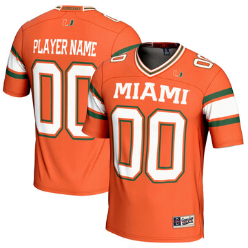 Miami Hurricanes orange jersey