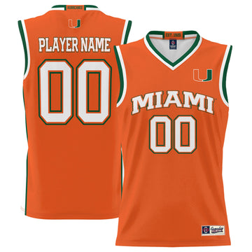 Miami Hurricanes orange jersey