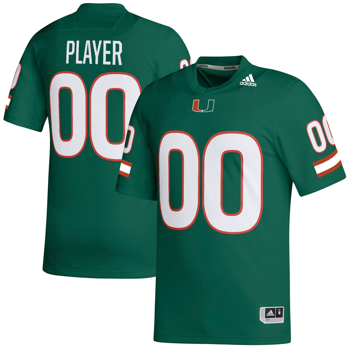 Miami Hurricanes green jersey