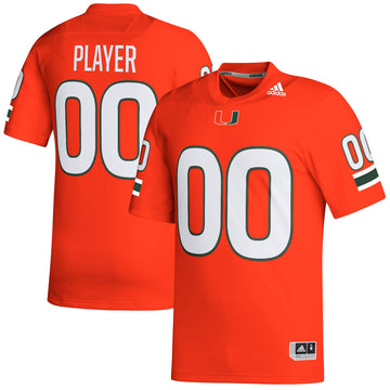 Miami Hurricanes orange jersey