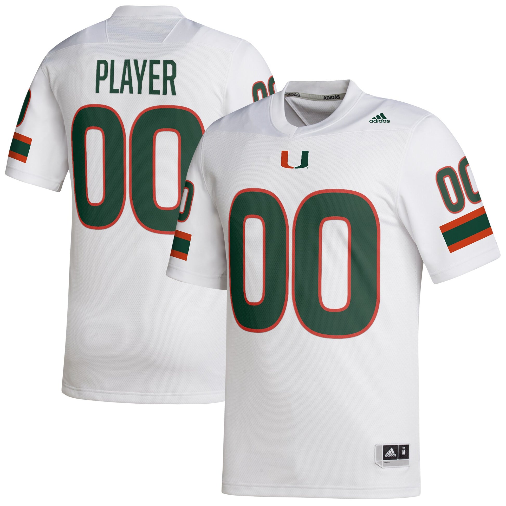 Miami Hurricanes white jersey