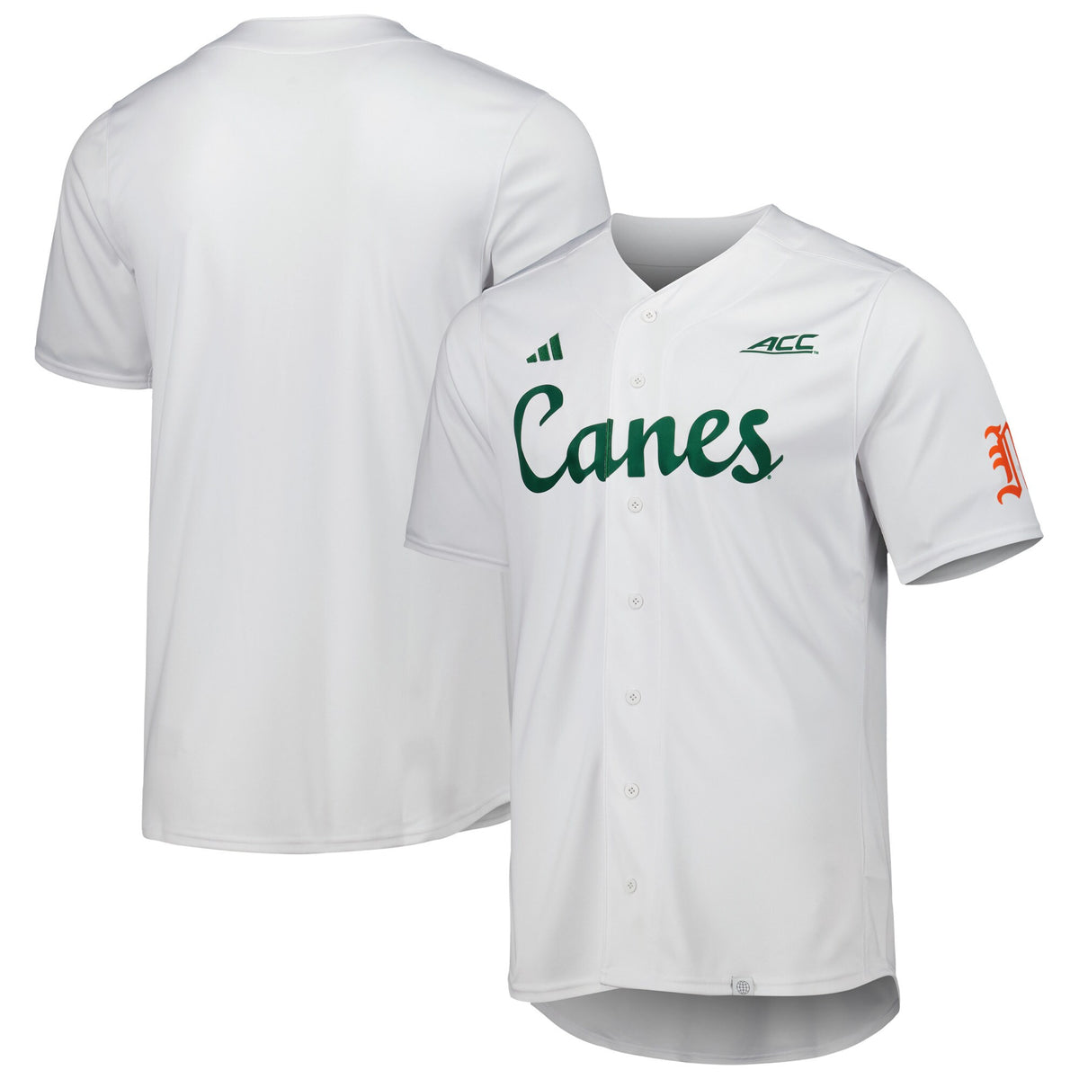 Miami Hurricanes white jersey