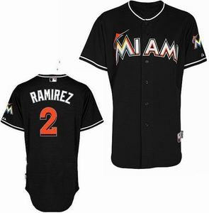 Ramirez Miami Marlins black jersey