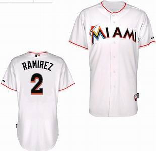 Ramirez Miami Marlins white jersey