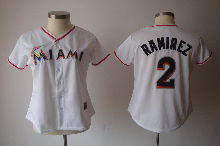 Ramirez Miami Marlins white jersey