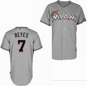 Reyes Miami Marlins grey jersey