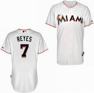 Reyes Miami Marlins white jersey