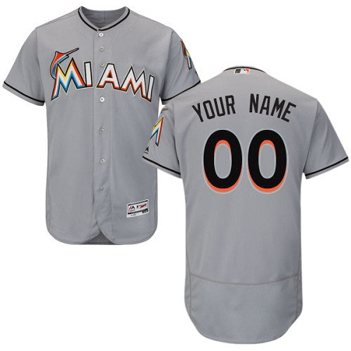 Miami Marlins gray jersey