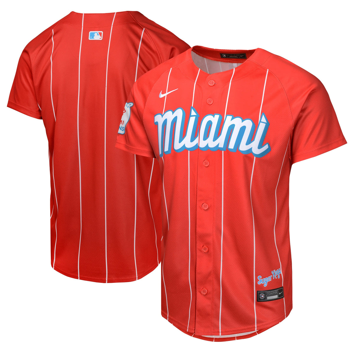 Miami Marlins red City Connect jersey