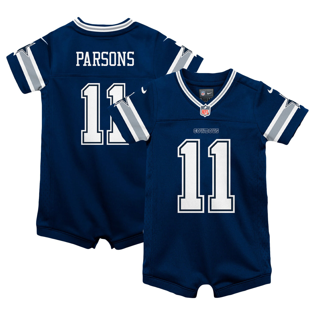 Micah Parsons Dallas Cowboys navy Game jersey