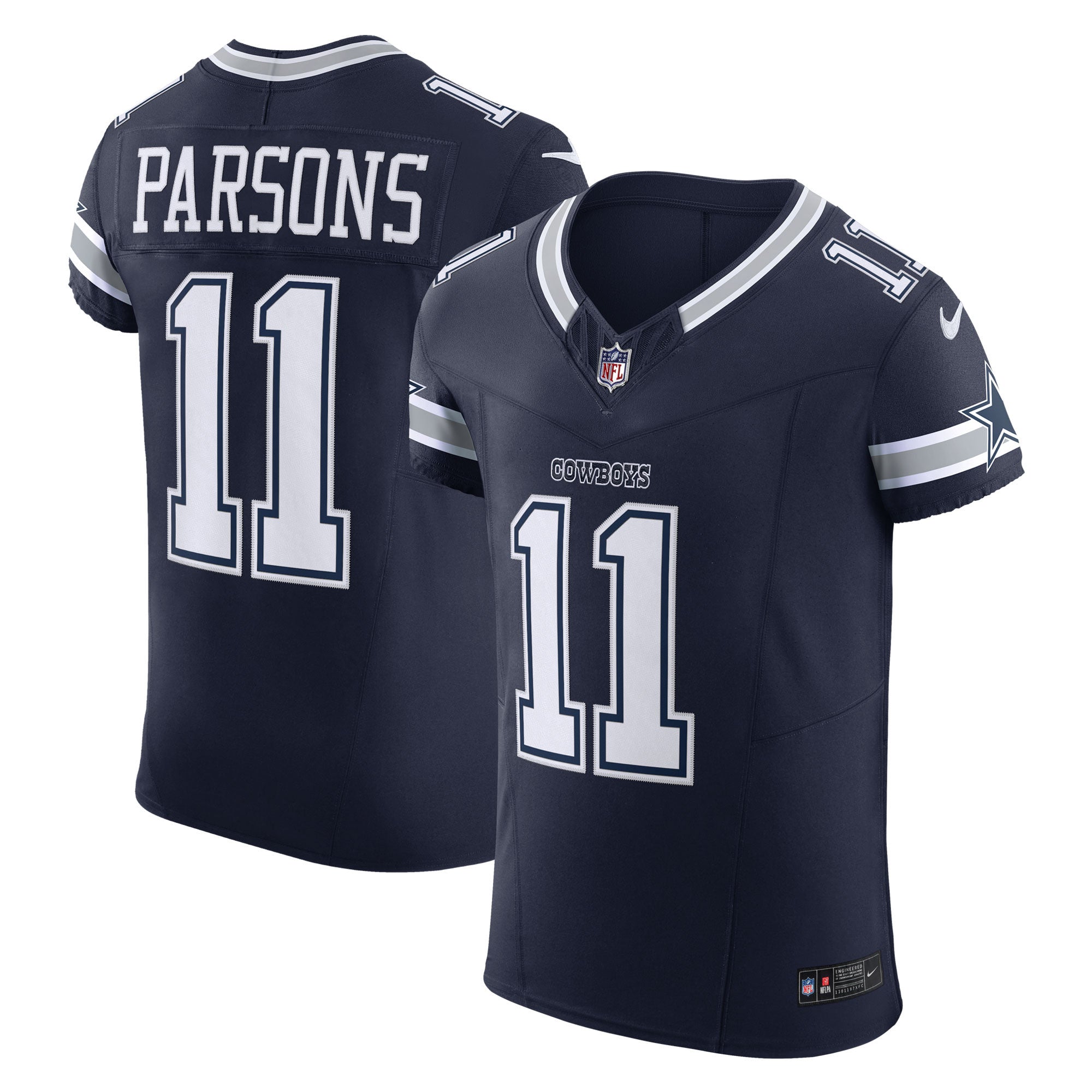 Micah Parsons Dallas Cowboys navy Vapor jersey